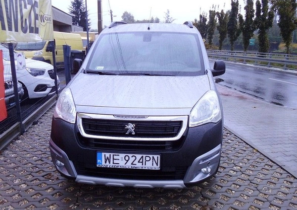 Peugeot Partner cena 43900 przebieg: 235147, rok produkcji 2017 z Gryfice małe 379